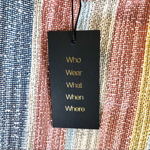 SOLD W5 • NWT Anthropologie Multicolor Halter Top - Picture 8 of 8